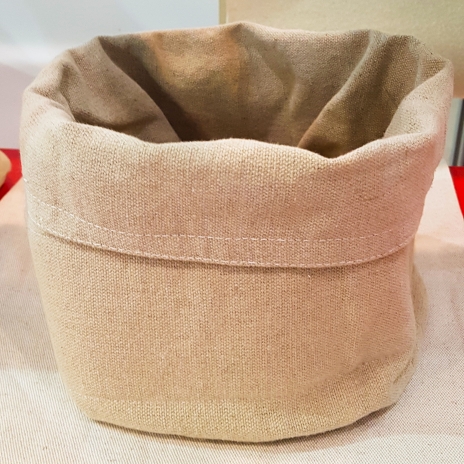 100% LINEN BREAD BASKET BIG SIZE