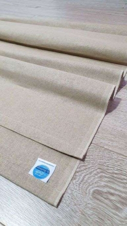 Linen cloth for dough couches with hems to each end width 450 mm length 1000 mm