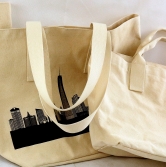 SAC COTON GRAND MODELE NEW YORK - La toile du boulanger